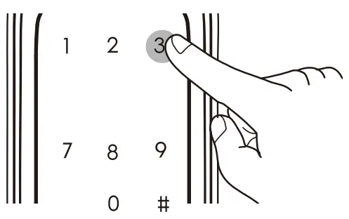 EPIC SYSTEMS ES-303G Digital Lock for Glass Door - fig 12
