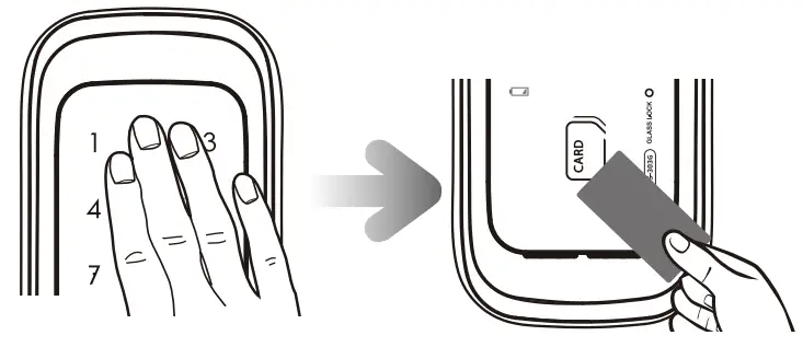 EPIC SYSTEMS ES-303G Digital Lock for Glass Door - fig 13