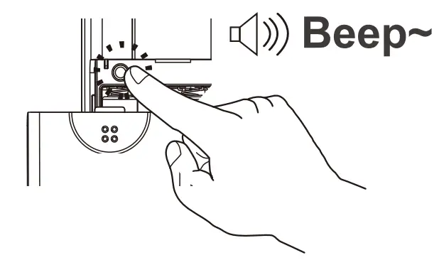 EPIC SYSTEMS ES-303G Digital Lock for Glass Door - fig 3