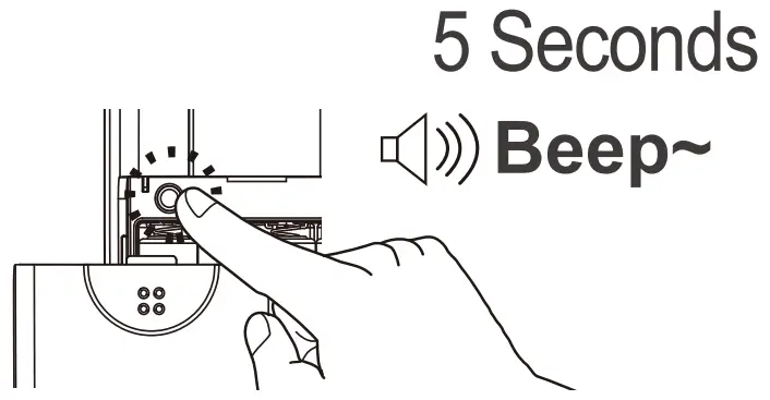 EPIC SYSTEMS ES-303G Digital Lock for Glass Door - fig 6
