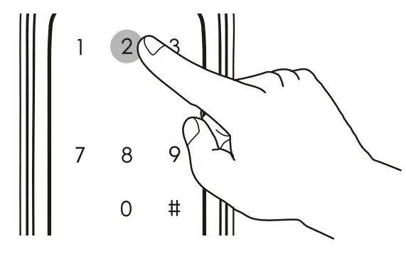 EPIC SYSTEMS ES-303G Digital Lock for Glass Door - fig 7