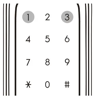 EPIC SYSTEMS ES-303G Digital Lock for Glass Door - fig 8