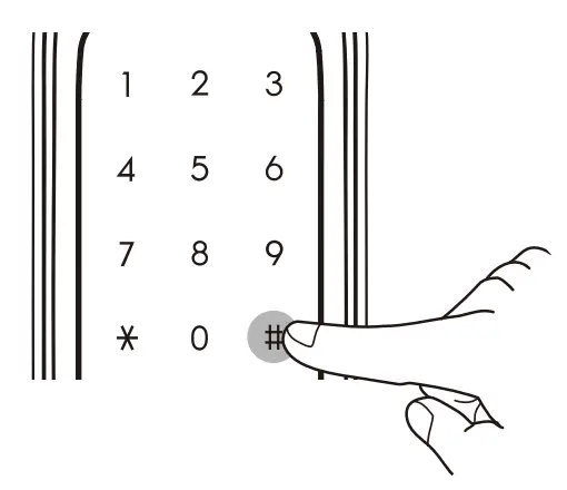 EPIC SYSTEMS ES-303G Digital Lock for Glass Door - fig 9