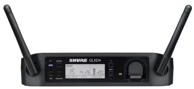 SHURE GLXD-4+ Dual Band Wireless Receiver