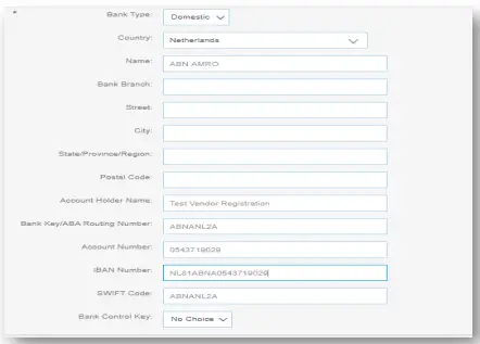 Domestic vendors (Vendors based in Netherlands)
