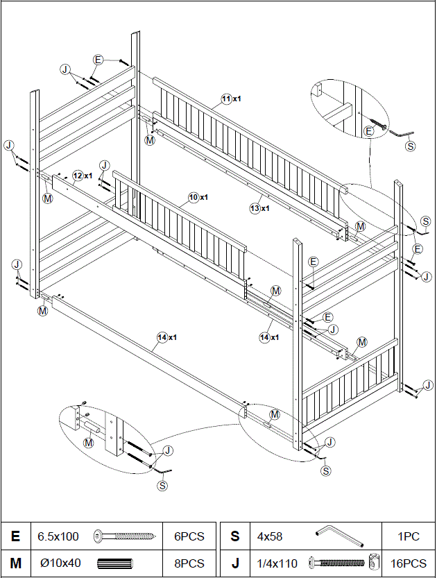 Polibi-MB-SHSNBB-N-Twin-Twin-House-Bunk-Bed-fig-6