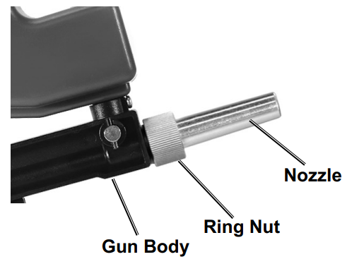 CENTRAL 59490 Portable Sand Blaster Gun Kit - Setup