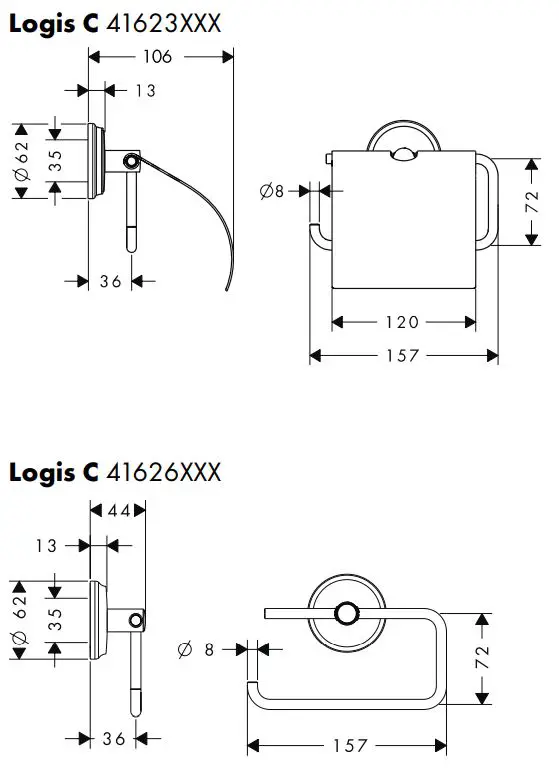 hansgrohe-41616000-Logis-C-Bath-Towel-Holder-PRODUCT-2