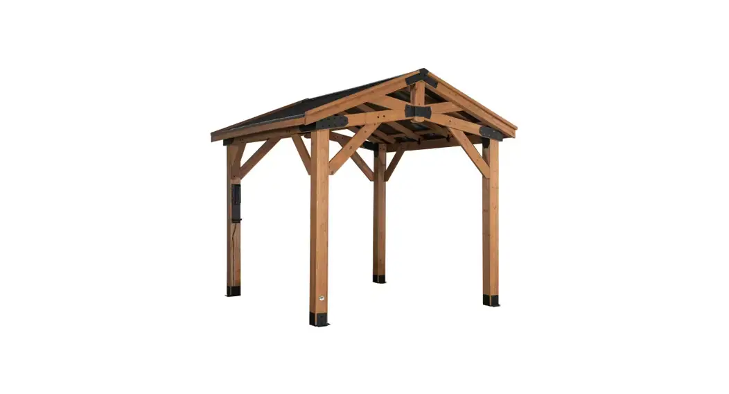 Backyard Discovery Norwood 10 Ft. X 10 Ft. Light Brown Gazebo Instruction Manual