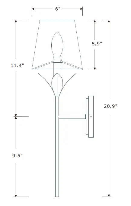 CRYSTORAMA-531-GA-Broche-One-Light-Wall-Mount-FIG- (2)