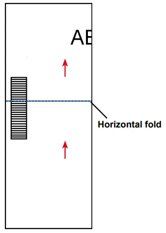 FPi 4500 Series Folder Inserter - fold line