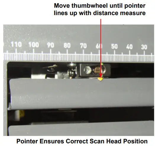FPi 4500 Series Folder Inserter - scanning area