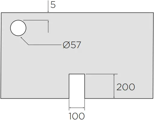 DD60SHTI9 - EXTERNAL VENTING PREPARATION 4