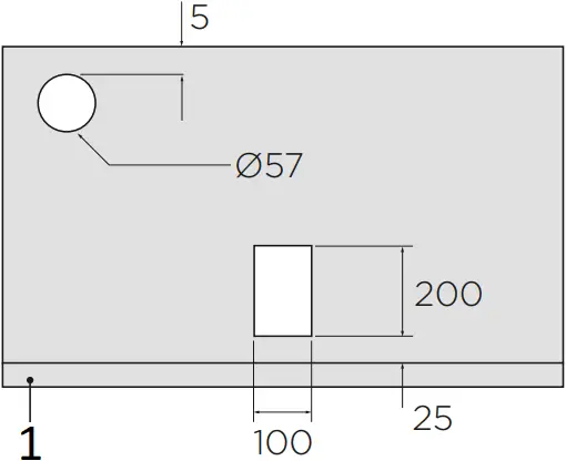 DD60SHTI9 - EXTERNAL VENTING PREPARATION 5
