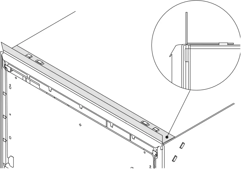 DD60SHTI9 - FIT THE TRIM BRACKET 2