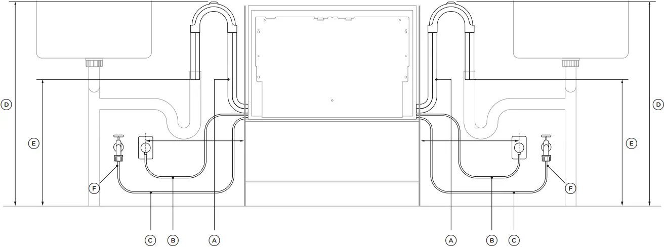 DD60SHTI9 - PLUMBING & ELECTRICAL CONSIDERATIONS