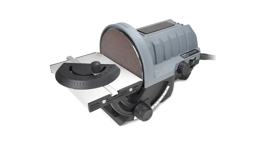 Micro-mark 90037 5 Inch Variable Speed Bench Disk Sander Instruction Manual