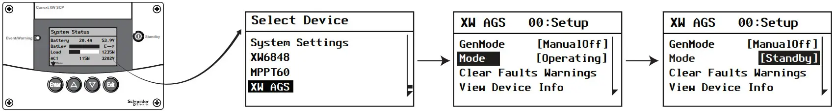 Schneider Electric 865 1060 01 Conext Auto Generator Start - AGS in Standby