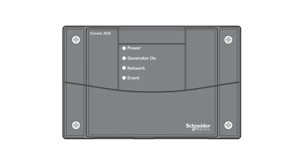 Schneider Electric 865-1060-01 Conext Auto Generator Start Owner's Manual