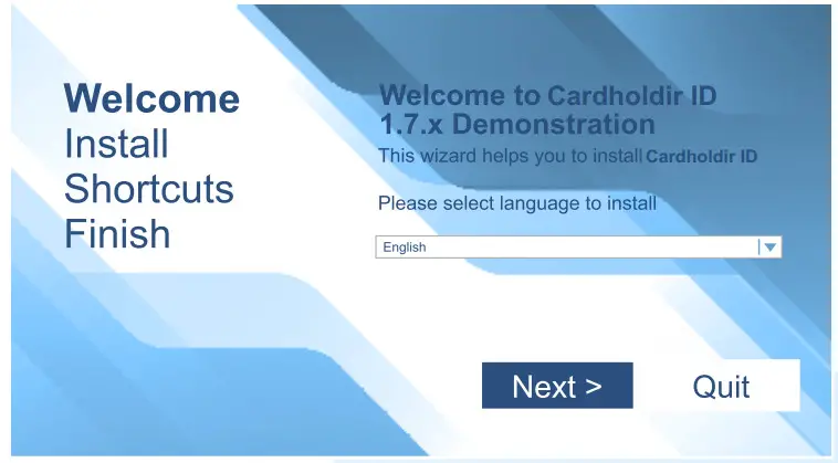 EasyBadges 1.7.x Cardholdir ID Card Software - fig 1