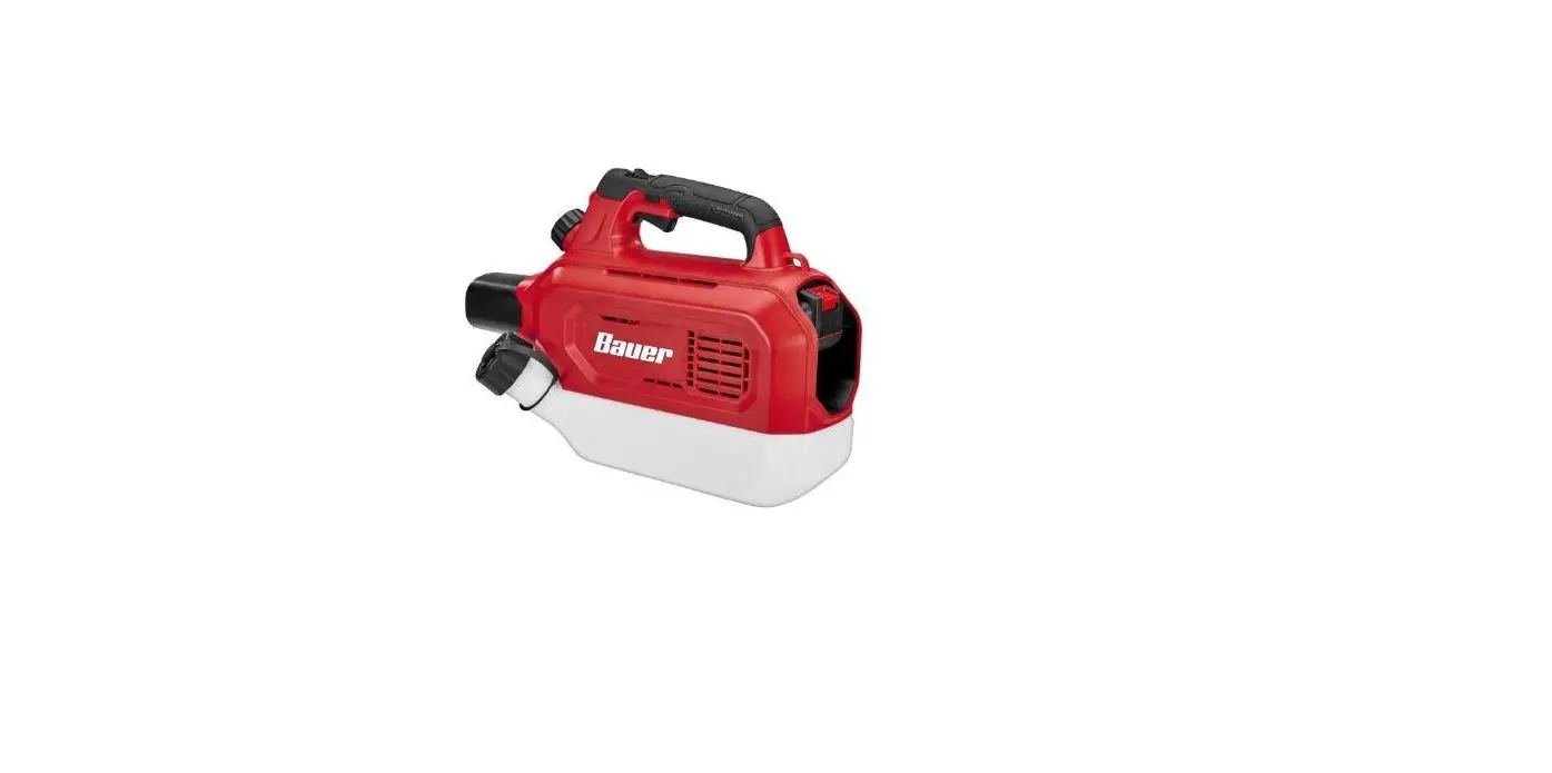 Bauer 59565 1-2 Gallon Cordless Chemical Fogger Owner's Manual