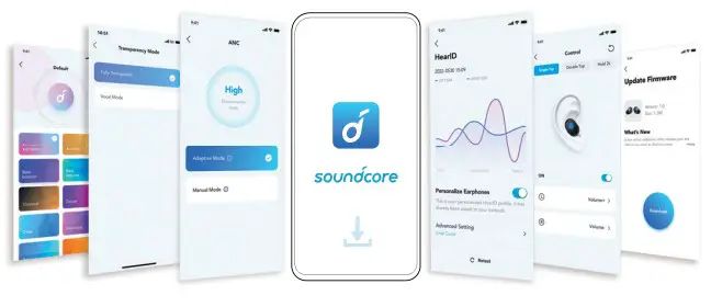 soundcore Space A40 Wireless Earbuds - APP