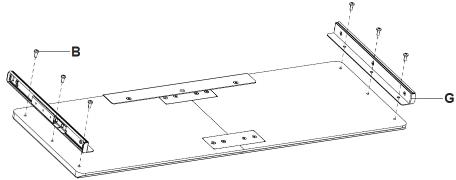 V-I-V-O-MOUNT-KB05ES-Black-Clamp-on-Small-Keyboard-Tray-FIG-5