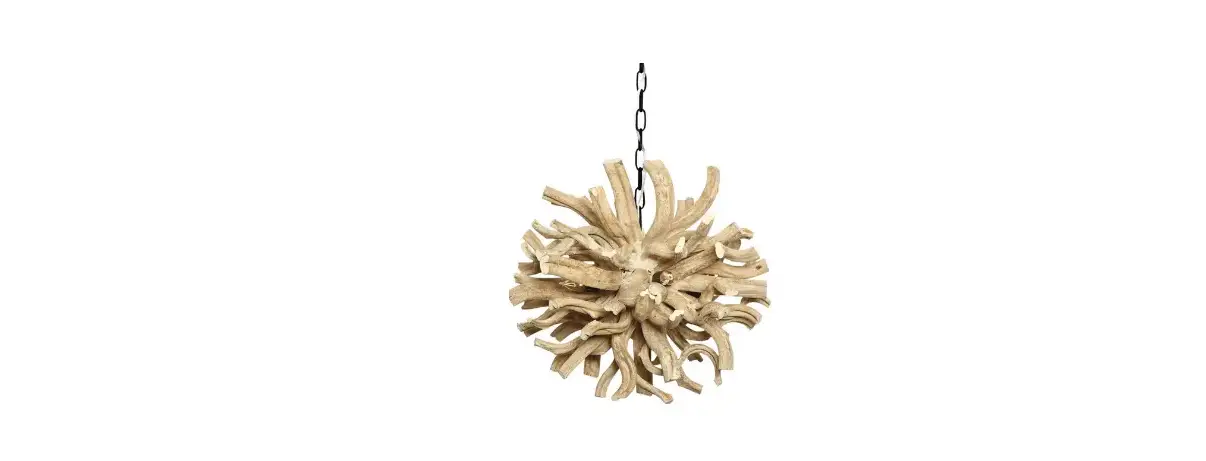 Ethan Allen 090536 Small Minetto Wood Pendant Chandelier Instruction Manual