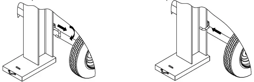 SWISHER LS22E Commercial Pro Electric Log Splitter - TOWING SAFETY 2