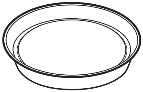 Electrolux EB6L50XDSP Oven - Flan base tin