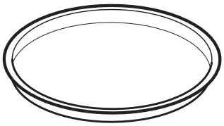 Electrolux EB6L50XDSP Oven - Pizza pan