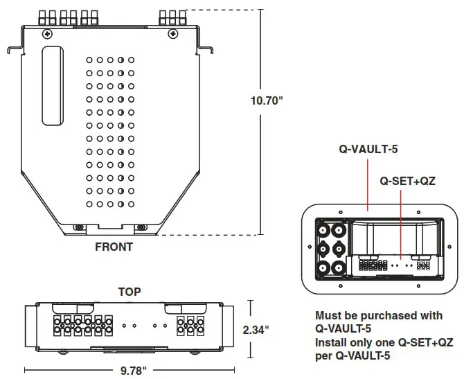 Q TRAN Q SET QZ PH0 10V LED Power Supply 30W 96W - PRODUCT 1