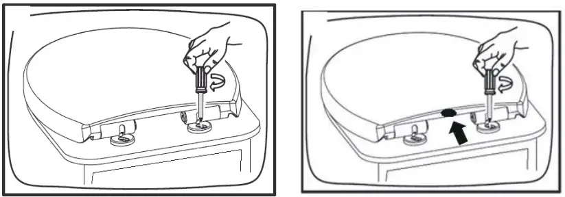 better bathrooms BeBa-17290 Top Fix Soft Close Toilet Seat - Installation 3