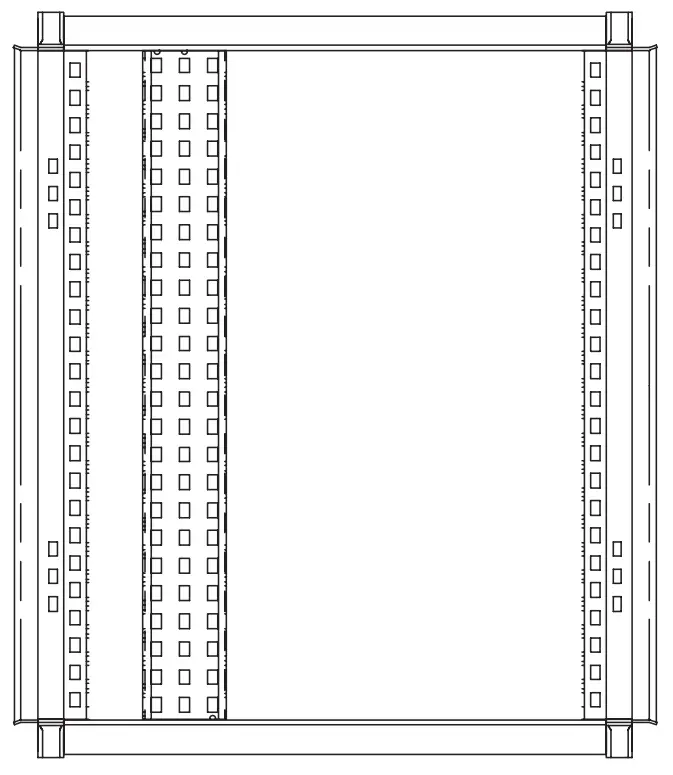 nVent HOFFMAN PROLINE Full Height Vertical Grid Straps