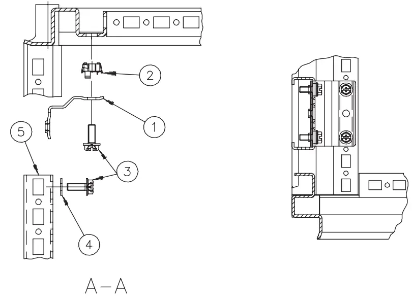 nVent HOFFMAN PROLINE Full Height Vertical Grid Straps - Figure 1