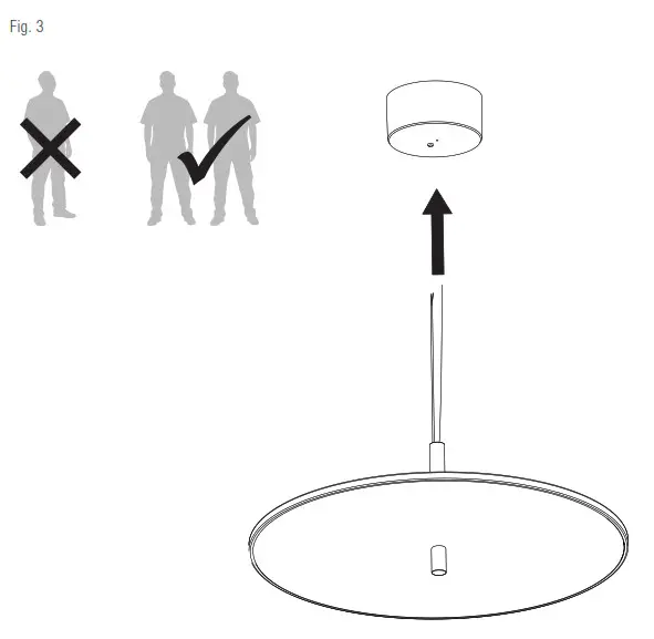 FLOS My Disc LED Pendant Light - provided