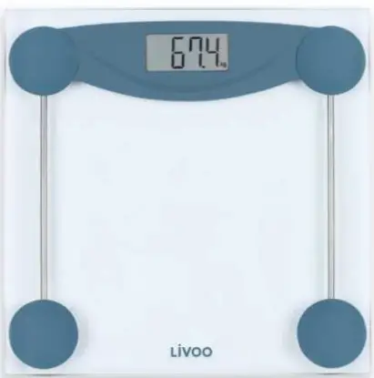 LIVOO DOM426B Digital Scale Classic Personal Scales