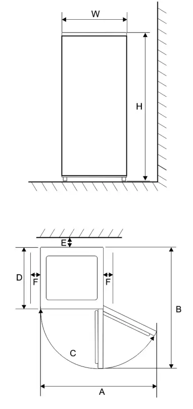 SEVERIN RKG 8920 Fridge Freezer Combination - compartment
