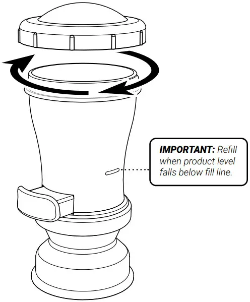 SERVER ESSENTIALS INS Inseason Seasoning Dispenser - LID