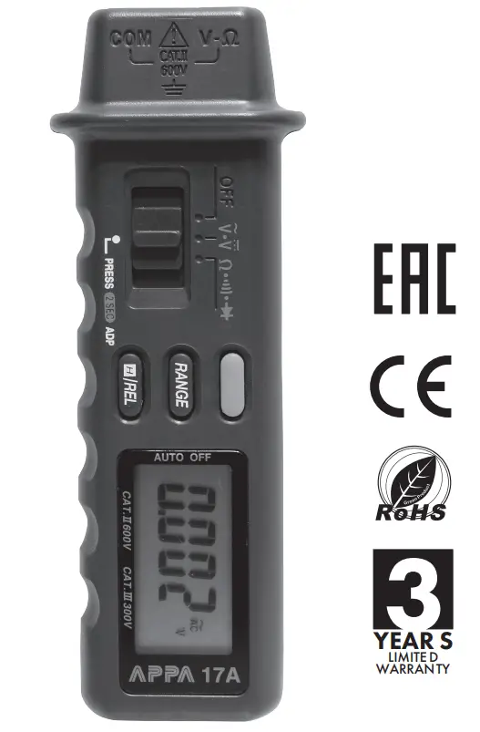 APPA 17A Pen-type Multimeter