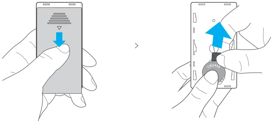 Sonoff IFAN04 L Wi-Fi Smart Ceiling Fan with Light Controller - Remove the battery
