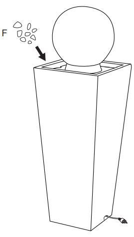 glitzhome-40.25-Inch-Outdoor-Fountain-with-LED-Lights-and-Pump-FIG-12