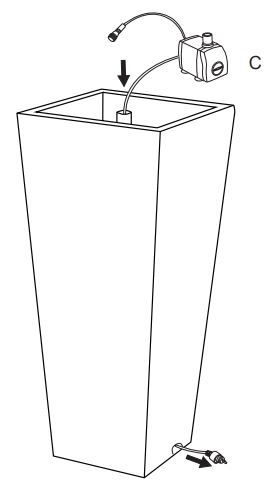 glitzhome-40.25-Inch-Outdoor-Fountain-with-LED-Lights-and-Pump-FIG-5