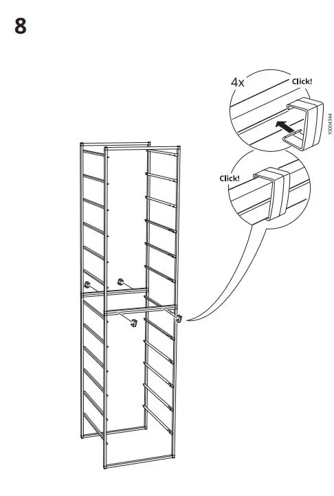 IKEA-JONAXEL-50x51x104cm-Storage-System-Frame-PRODUCT-11