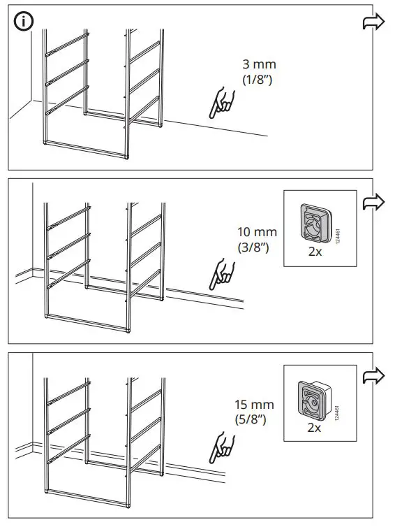 IKEA-JONAXEL-50x51x104cm-Storage-System-Frame-PRODUCT-13