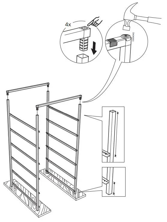IKEA-JONAXEL-50x51x104cm-Storage-System-Frame-PRODUCT-2
