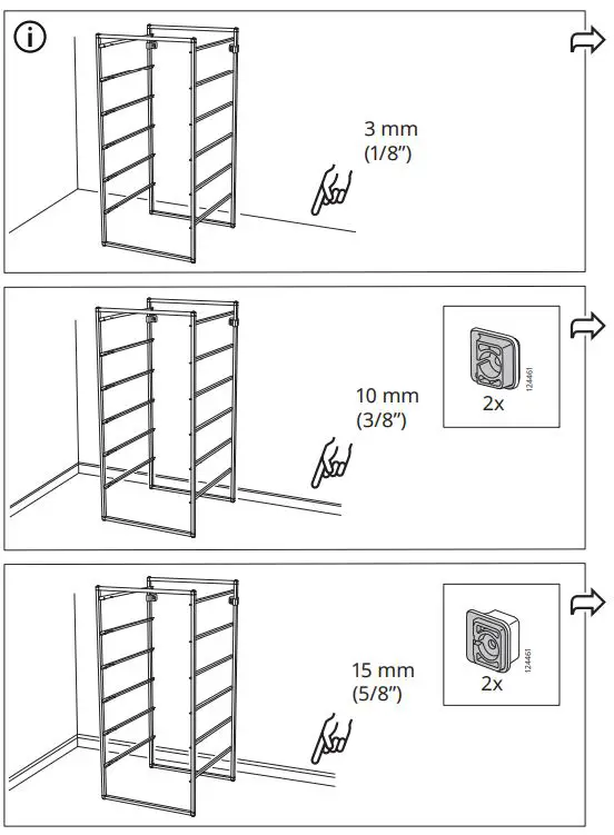 IKEA-JONAXEL-50x51x104cm-Storage-System-Frame-PRODUCT-8