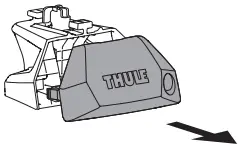 THULE Kit 186120 Flush Railing C1b