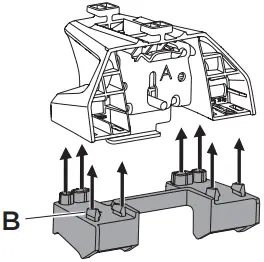 THULE Kit 186120 Flush Railing C3