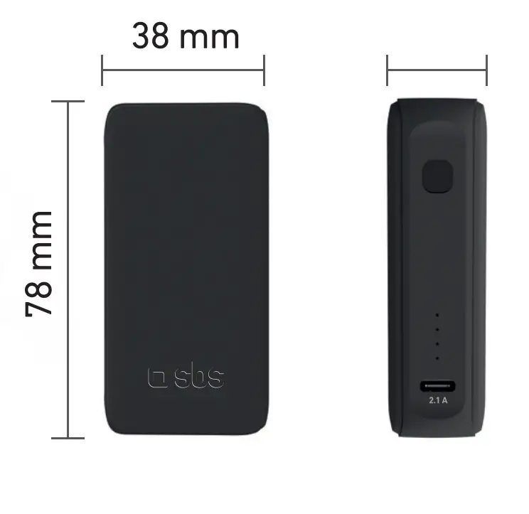 sbs TTBB5000MINIK Power Bank - Parts 2